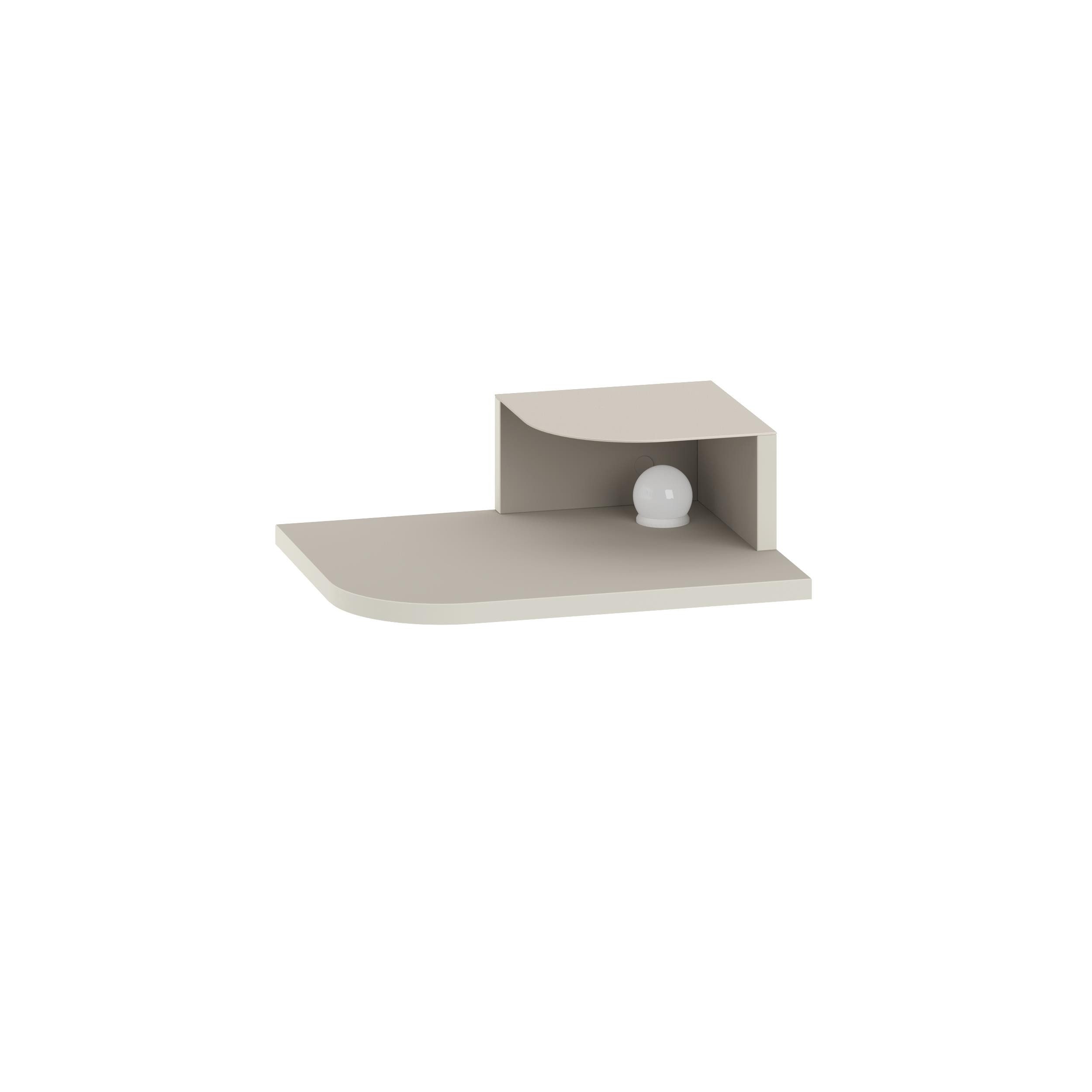 Decortie Nachttisch Decortie Nachttisch 30cm Eckmontage, 3-Farben-LED