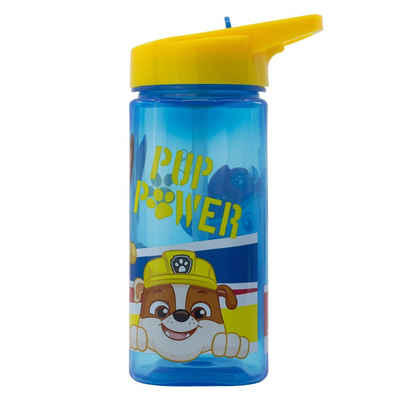 PAW PATROL Trinkflasche PUP POWER, Kinderflasche mit Tragegriff & Trinkkappe 530 ml BPA frei