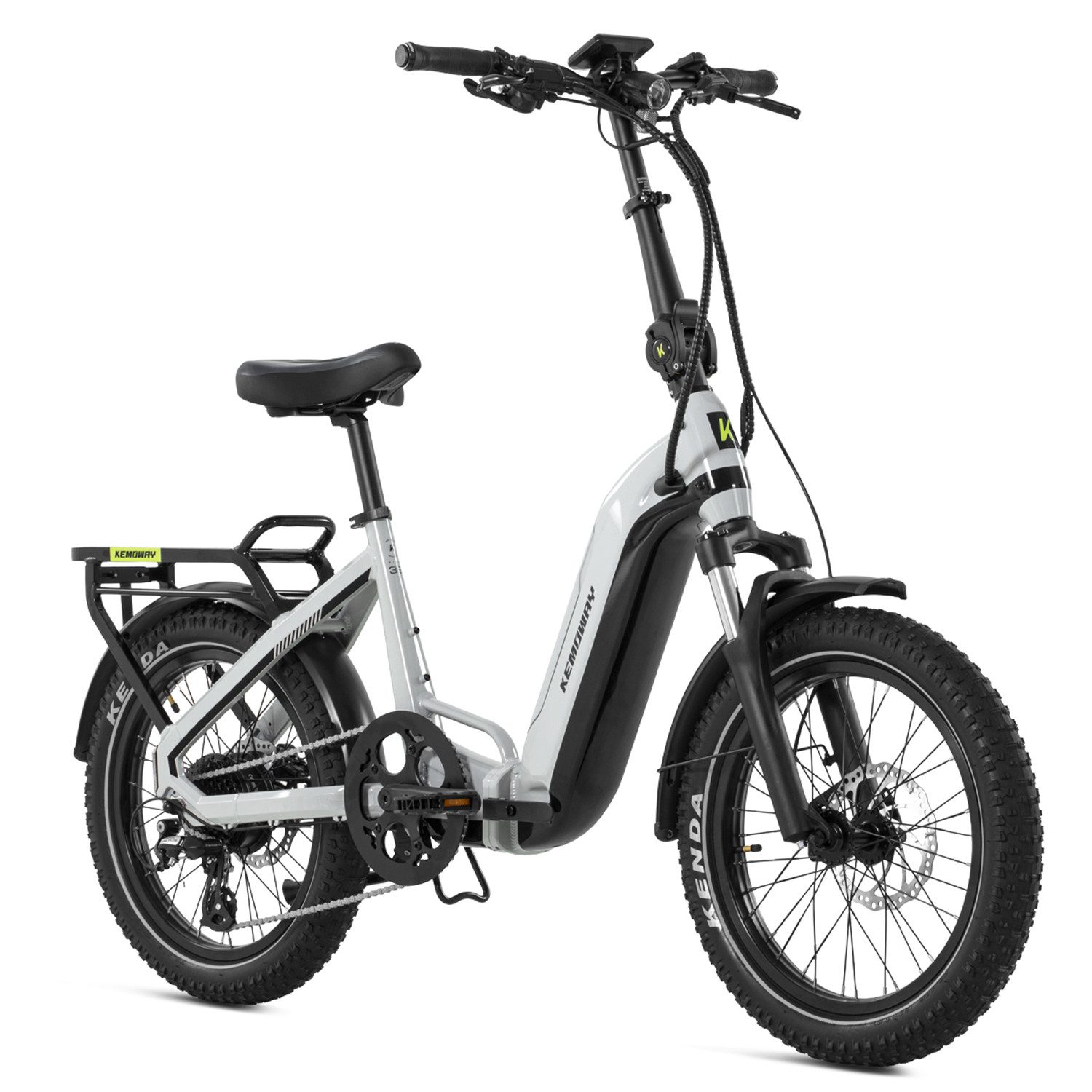 KEMOWAY E-Bike Faltrad 20" E-Bike Faltrad Klapprad mit 15Ah Akku Z3, 8 Gang SHIMANO ALTUS ARDM310DL Schaltwerk, Heckmotor, 720 Wh