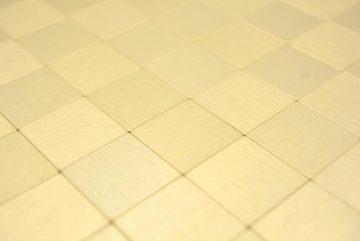 Mosani Fliesenaufkleber 10 Stk. selbstklebende Mosaikfliesen Wandfliesen Wanddekor (Set, 10-teilig, 0,93 m), Spritzwasserbereich geeignet, Küchenrückwand Spritzschutz