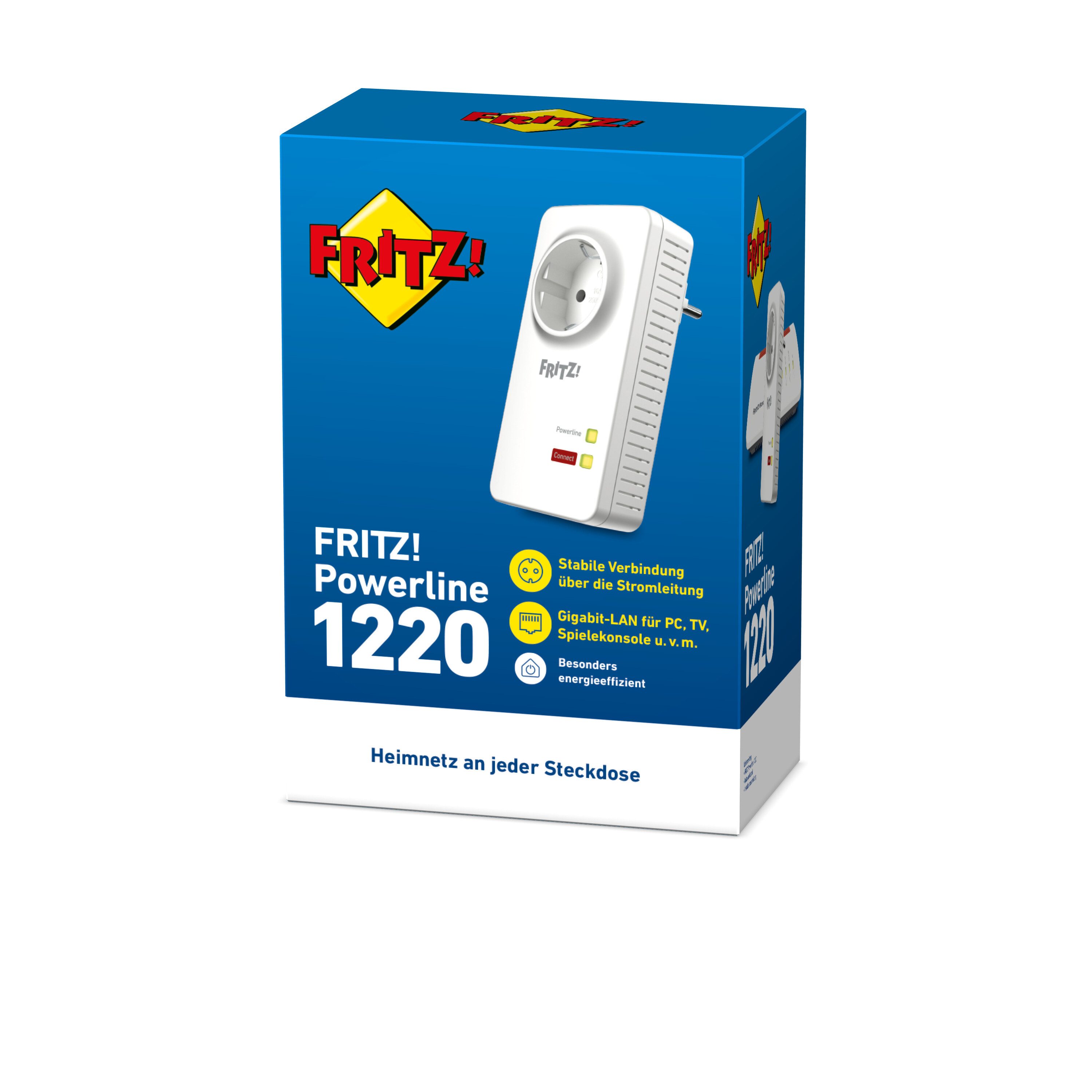 Fritz! FRITZ!Powerline 1220 Reichweitenverstärker