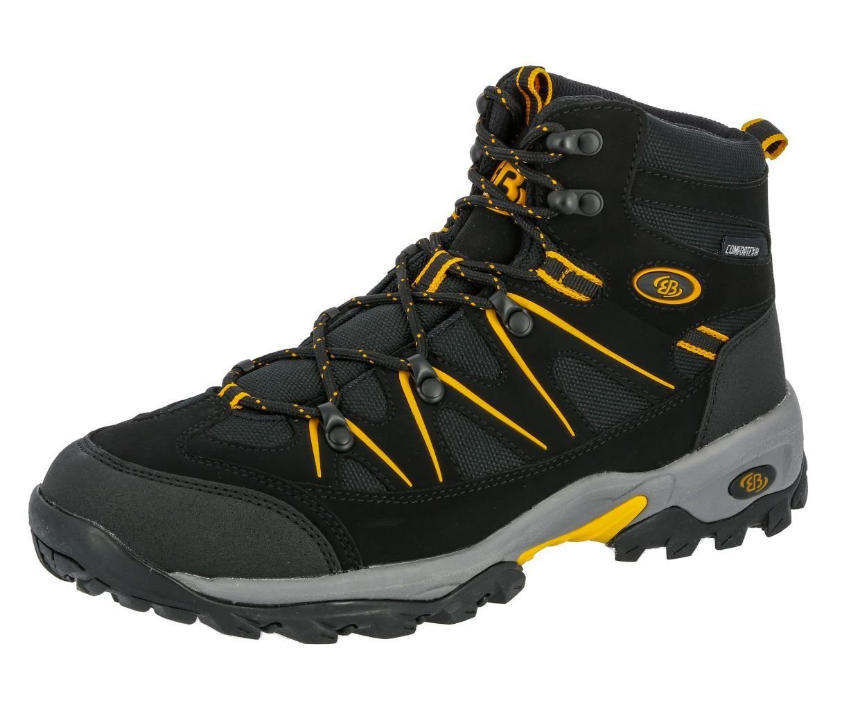Chaussure Tout Terrain Laçage Chaussure De Trail Brütting Mixte Mount Kapela Low - Cuir Et Nylon, Membrane Comfortex Chaussure De Randonnée Légère