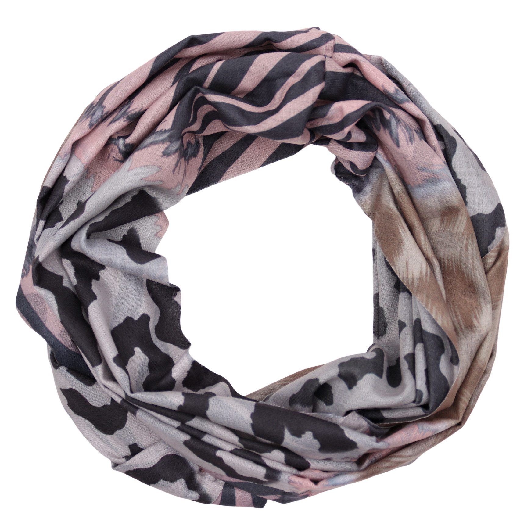 MIRROSI Loop Damen Schal mit Leo günstig online kaufen