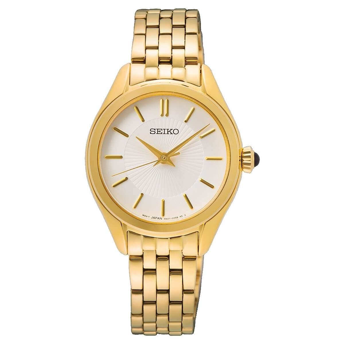 Seiko Quarzuhr Goldfarben günstig online kaufen