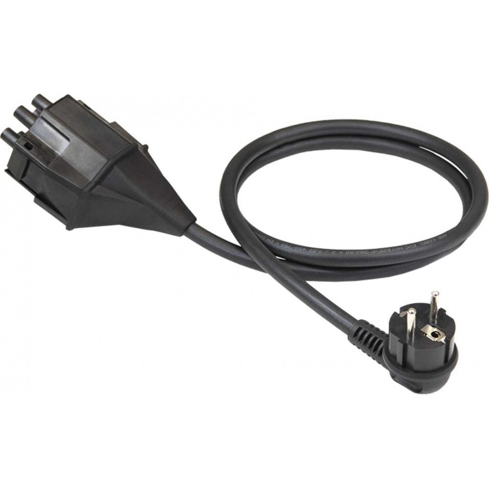 NRGkick NRGkick Steckeraufsatz Typ E+F Schuko 13A Adapter Elektro-Kabel, USB-C, HDMI, Klinke, Leicht und tragbar für unterwegs