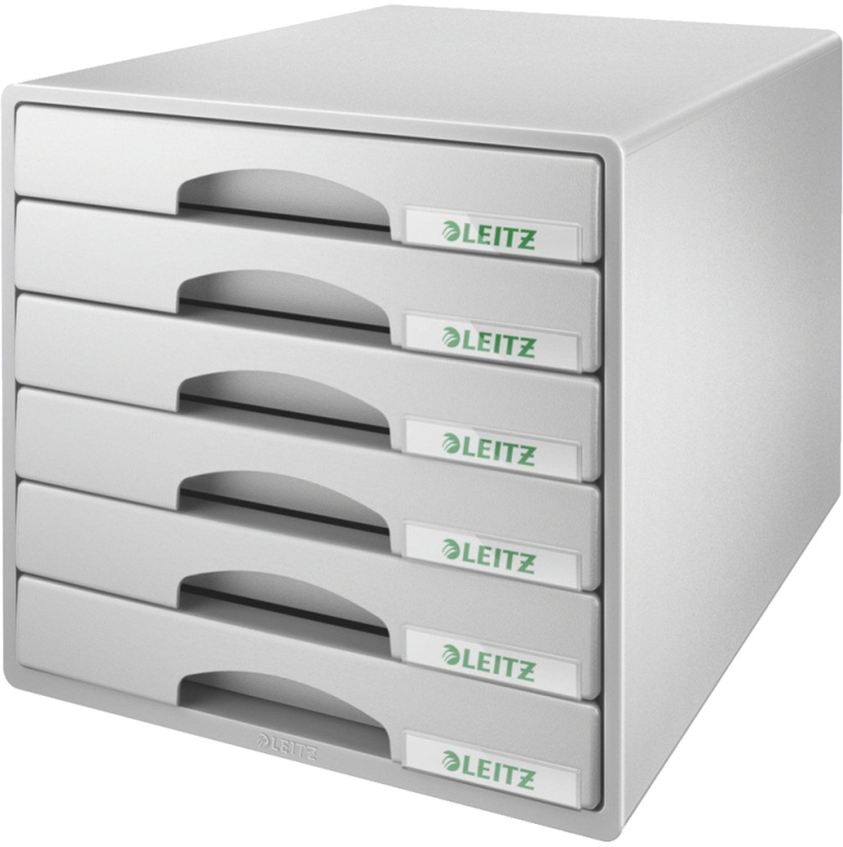 Organizer Schubladenbox Plus 6 Schubladen Polystyrol grau
