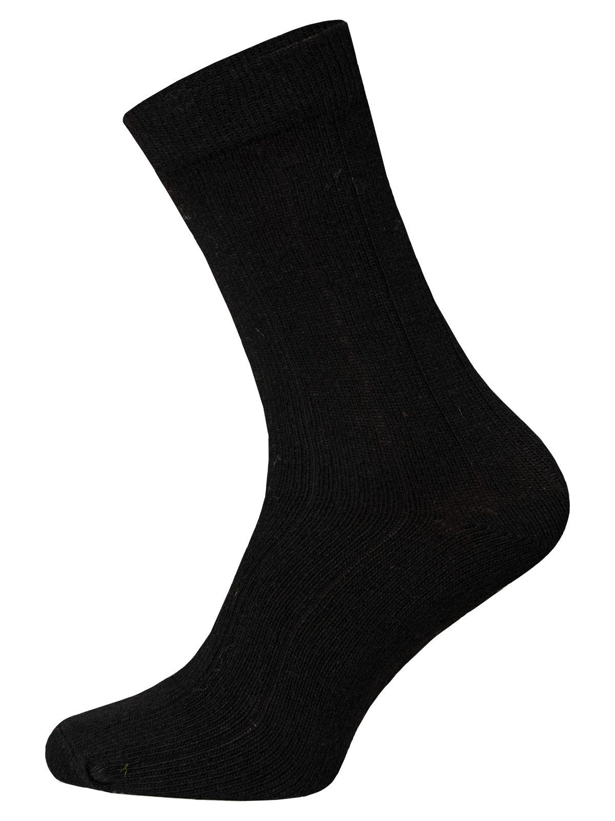 HomeOfSocks Norwegersocken 2 Paar Wollsocken, Kaschmir, unifarben, 34% (2-Paar) unifarben, druckarmer Gummibund