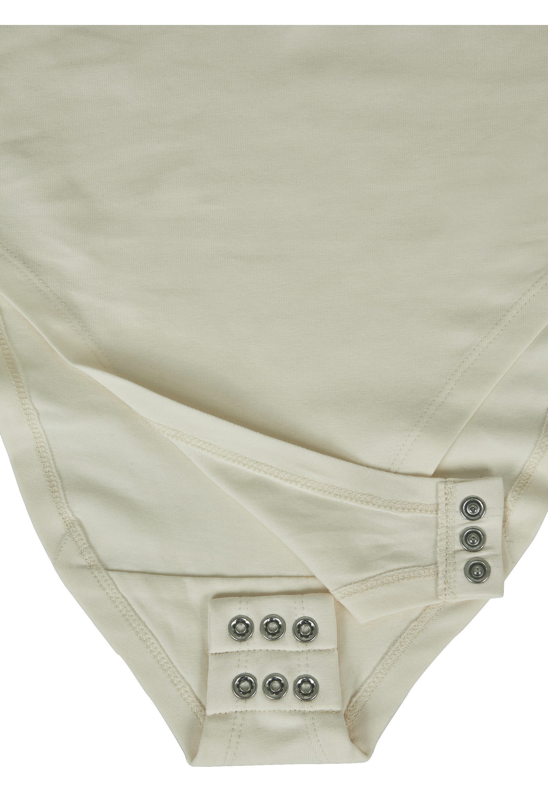 URBAN CLASSICS Langarmshirt Urban Classics Damen Ladies Organic Longsleeve Body (1-tlg)