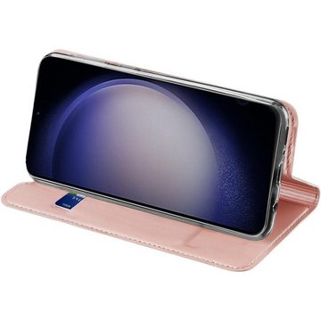 CoolGadget Handyhülle Magnet Case Handy Tasche für Samsung Galaxy S23 FE 6,4 Zoll, Hülle Klapphülle Slim Flip Cover für Samsung S23 FE 5G Schutzhülle