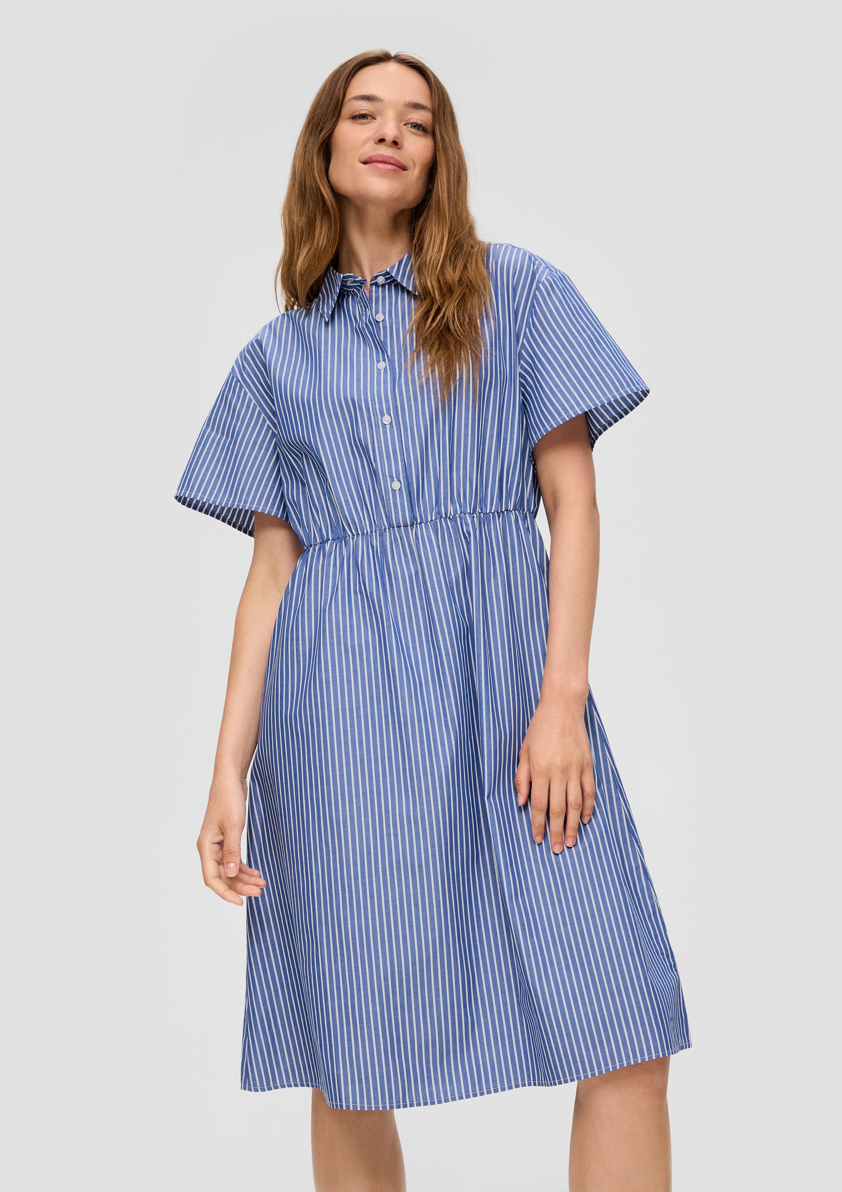 s.Oliver Minikleid Streifenkleid aus Baumwolle mit günstig online kaufen