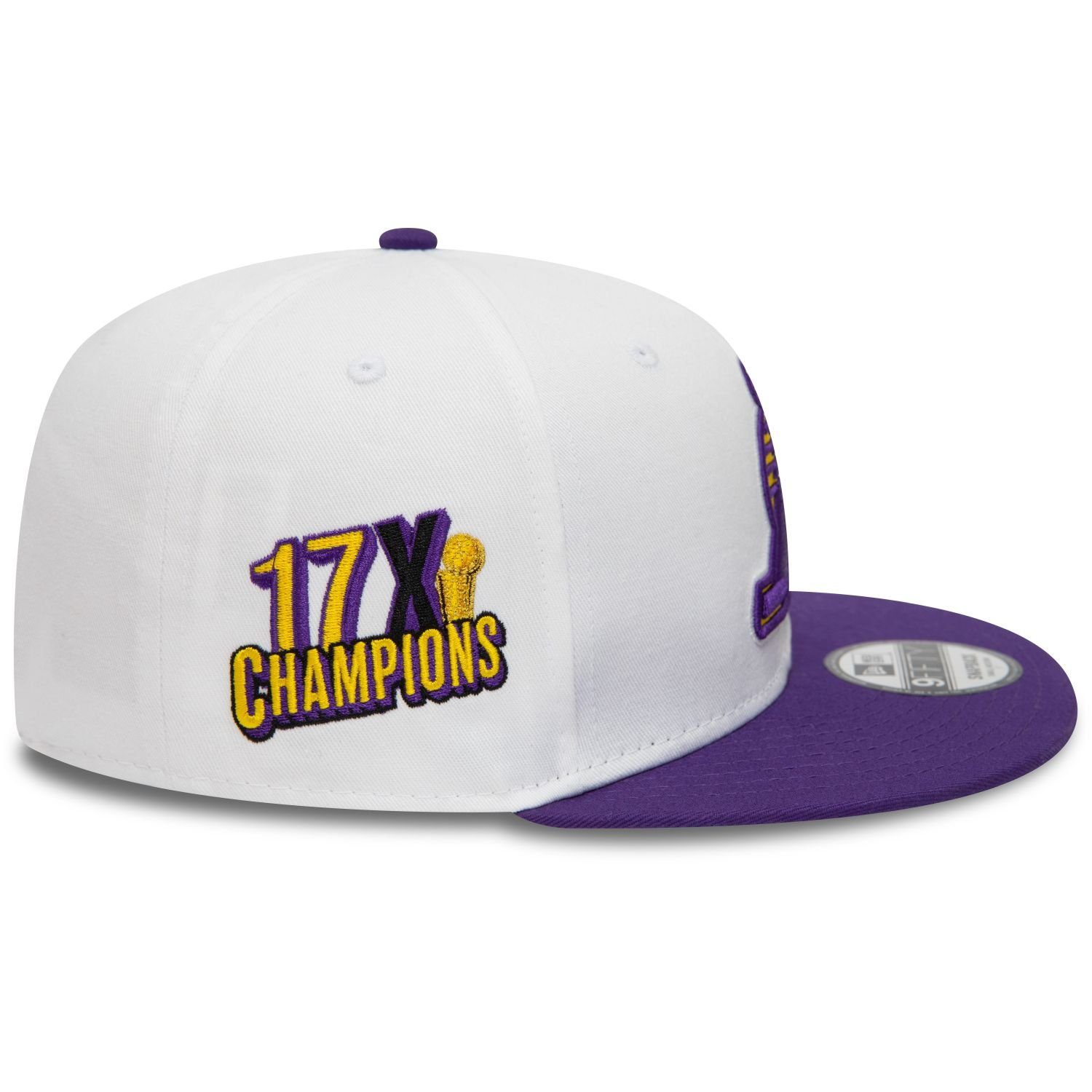 Era New PATCH Angeles Lakers Los Snapback SIDE Cap 9Fifty