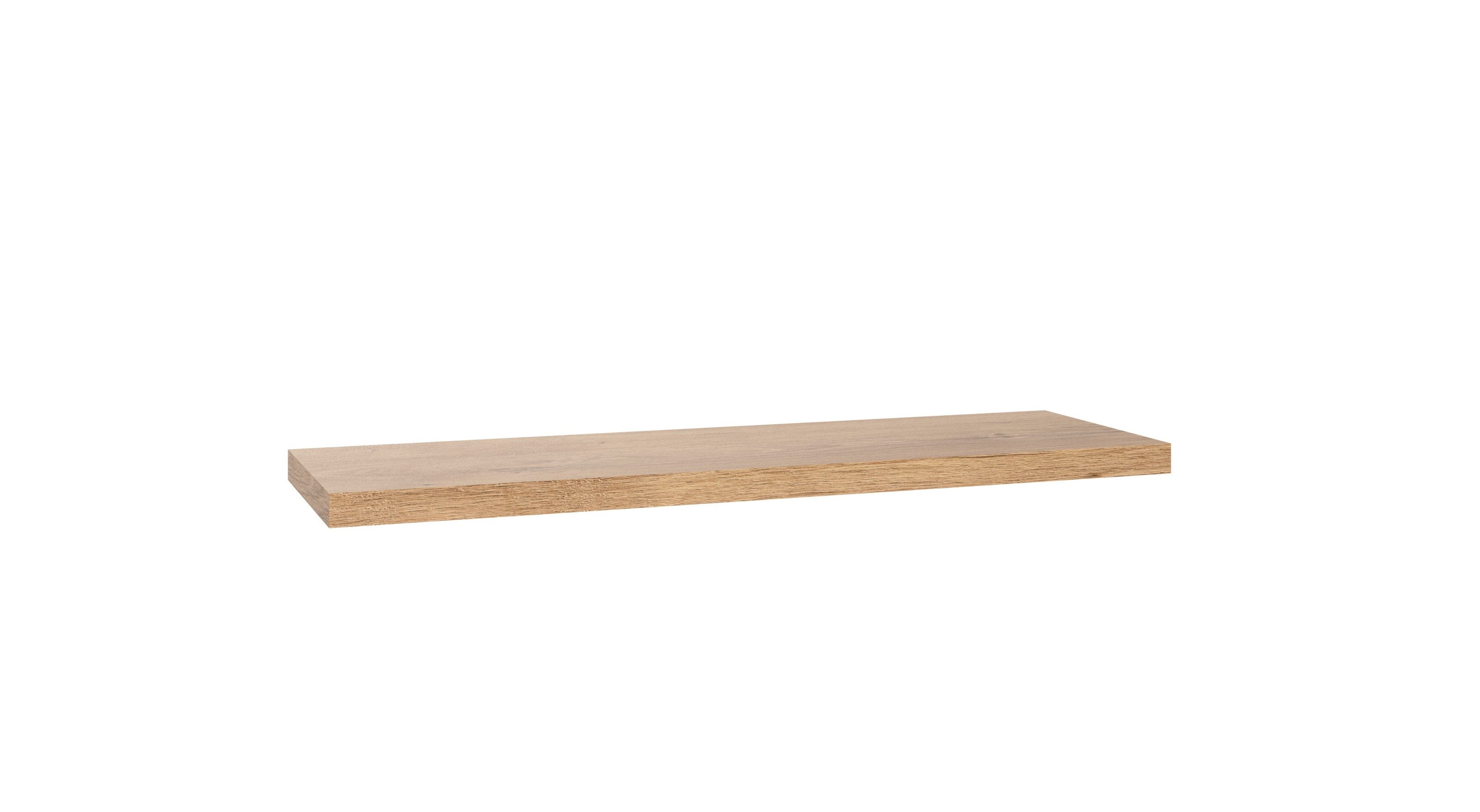 freiraum Wandboard TEXEL, in PLANKENEICHE Dekor - 78x3x25cm (BxHxT)