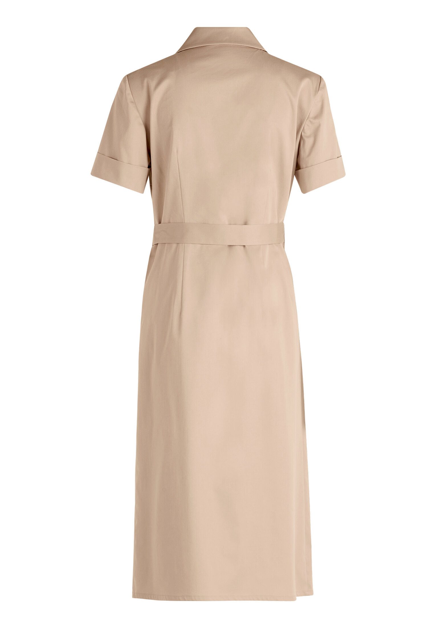 Betty&Co Wickelkleid Damen mit Kragen Schnallen