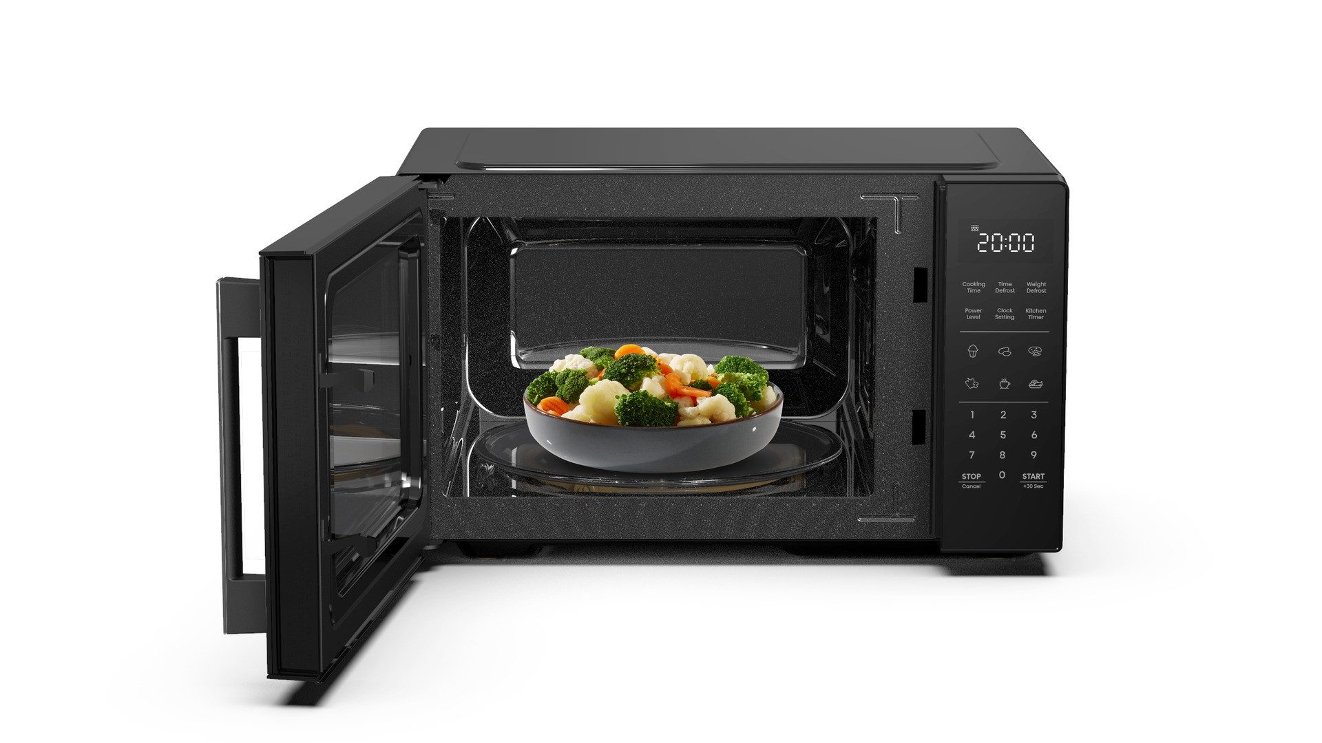 Hisense Mikrowelle H23MOBS4HI, Mikrowelle, 23 l