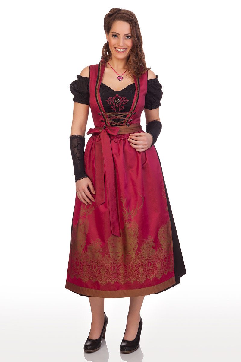 Dirndl Dirndl lang 2tlg. - TULIP - beere