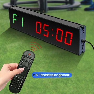 DOPWii Intervall-Timer LED Digital Timer, Fitness Timer (1-St), für Veranstaltungen, Wettbewerbe, Tagungen, Schulungen