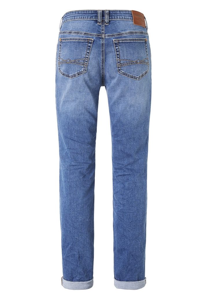 Paddock's 5-Pocket-Jeans PADDOCKS RANGER PIPE Saddle Stitch light blue used günstig online kaufen