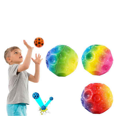 Tadow Hüpfball Mini-Hüpfbälle,Space-bälle,Sporttrainingsbälle,Hüpfbälle, (3-tlg)