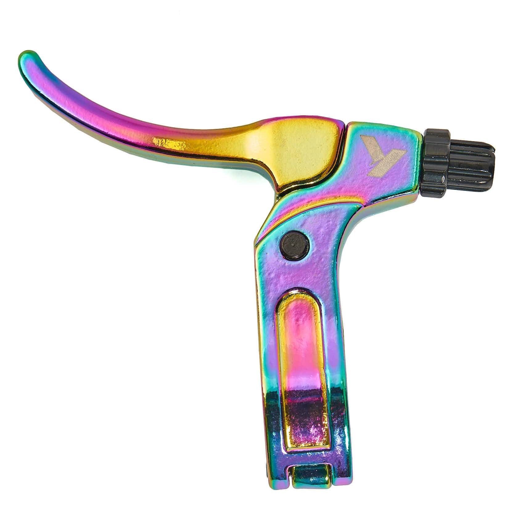 Fahrradlenkergriff KHE Radius BMX Bremshebel Oil Slick Links