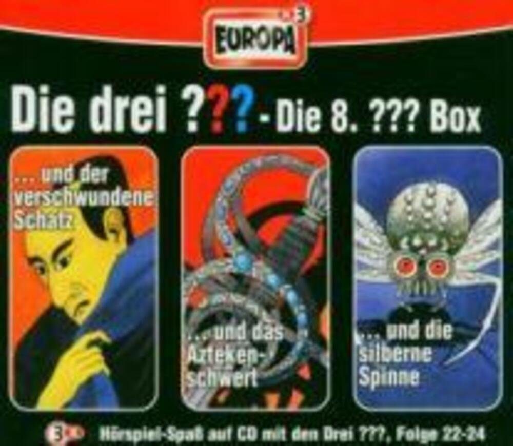 Hörspiel Die drei ??? Box 08. Folgen 2224 (drei Fragezeichen) 3 CDs