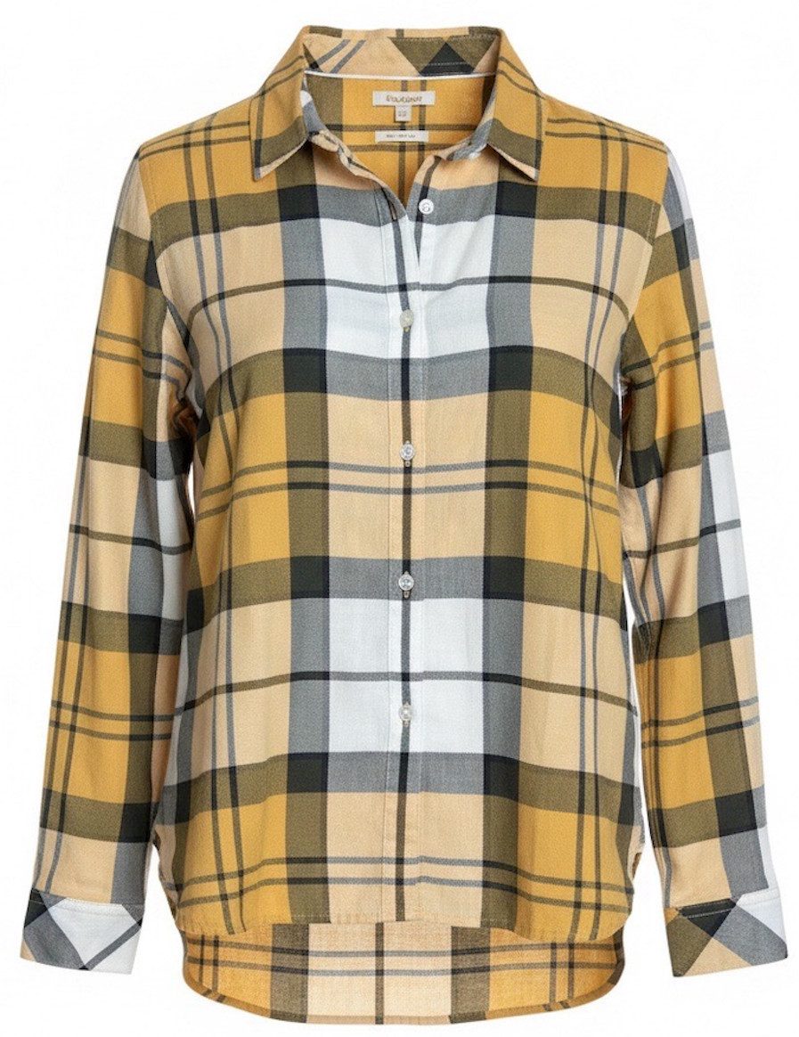 Barbour T-Shirt BARBOUR Moorland Shirt Yellow