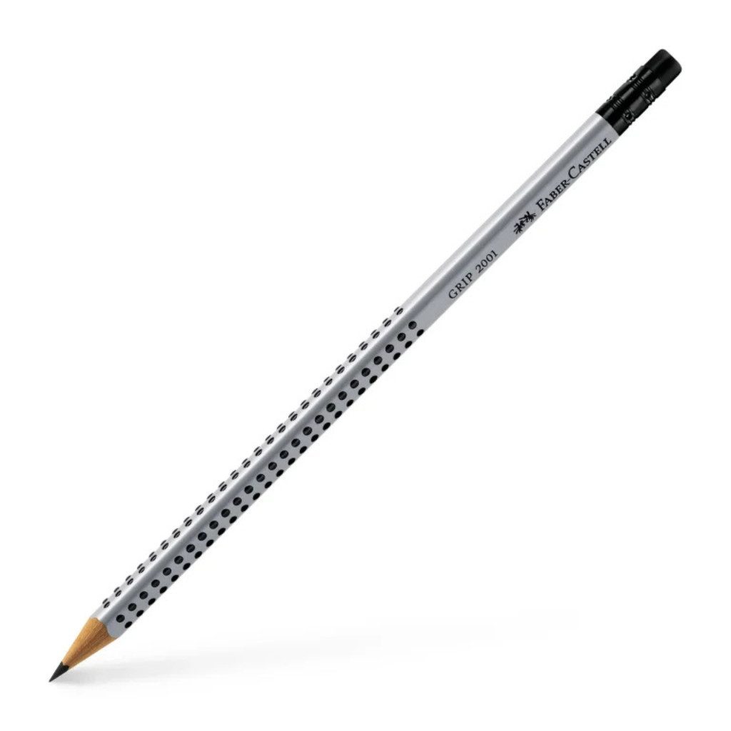 Faber-Castell Bleistift Bleistift Faber-Castell Grip 2001, (Packung, 1-tlg., 1 ST), HB