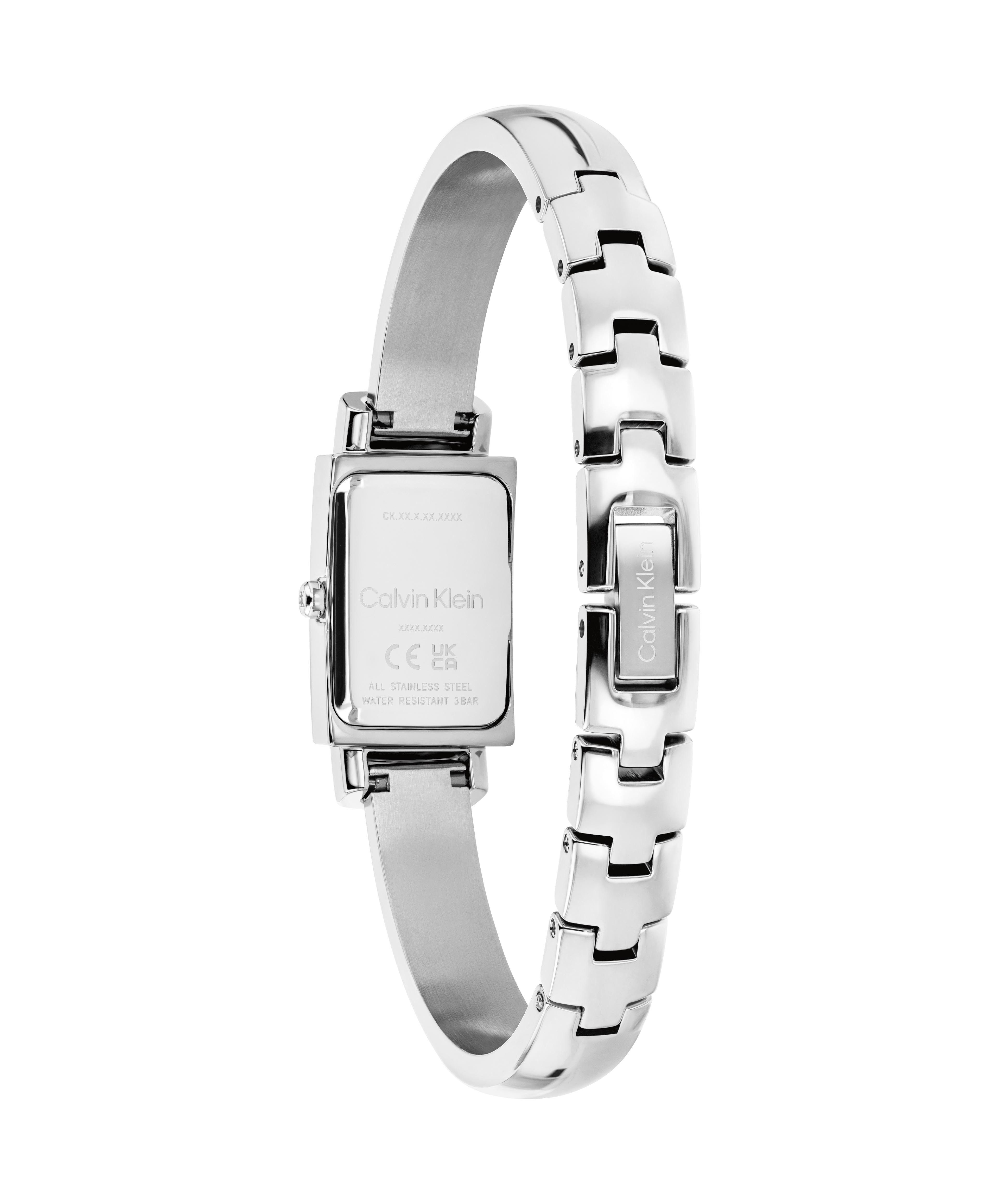 Calvin Klein Quarzuhr MODERNE 25100182, Armbanduhr, Damenuhr, Edelstahlarmband, analog