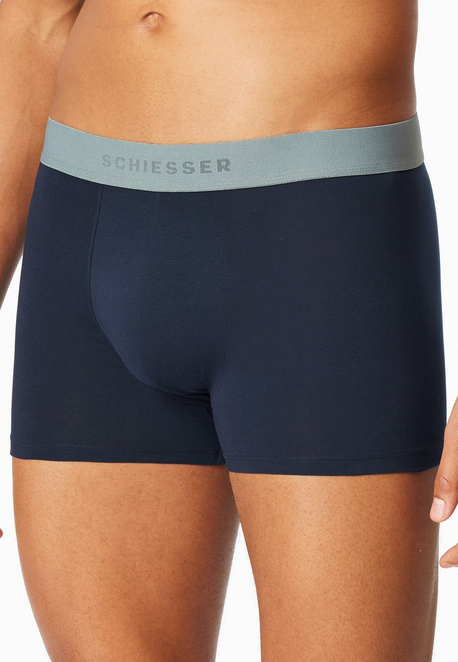Schiesser Boxershorts 95/5 Multipacks (5er Pack) ohne Eingriff, angenehm we günstig online kaufen