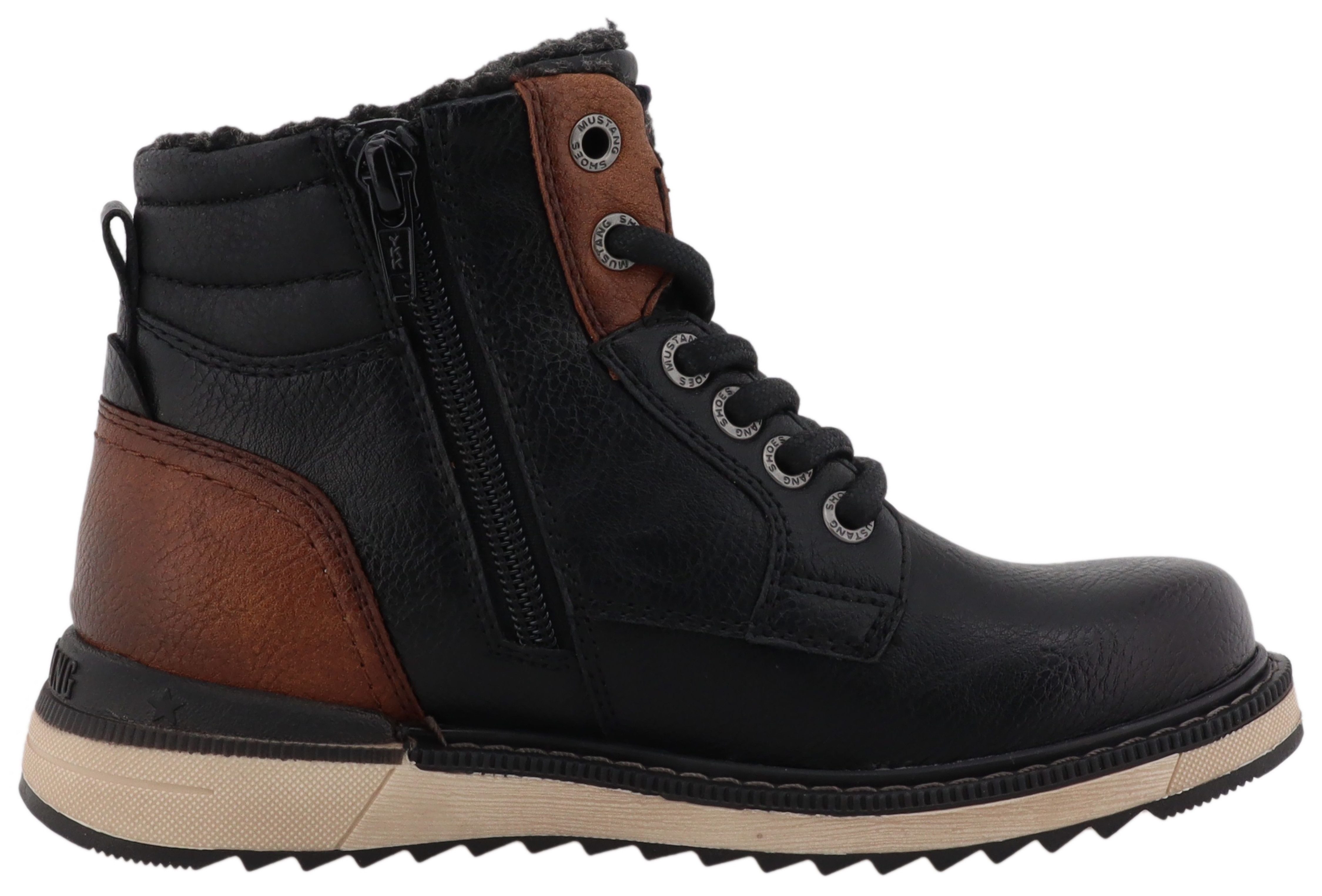 Mustang Shoes Donato Winterboots Schnürboots, Outdoorboots mit TEX-Membrane