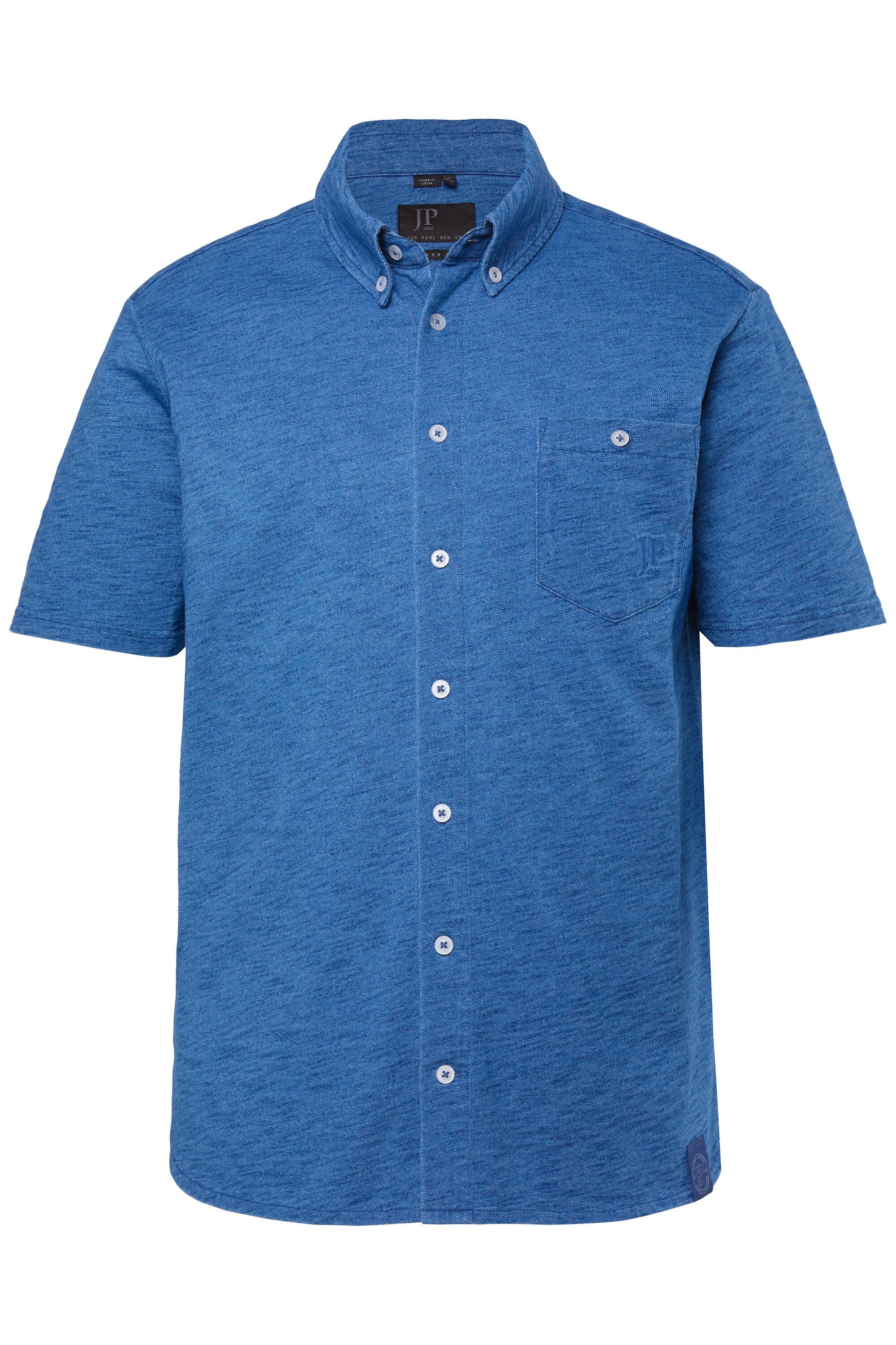 JP1880 Kurzarmhemd Jerseyhemd Halbarm Buttondown-Kragen Modern Fit – Bild 2 von 4