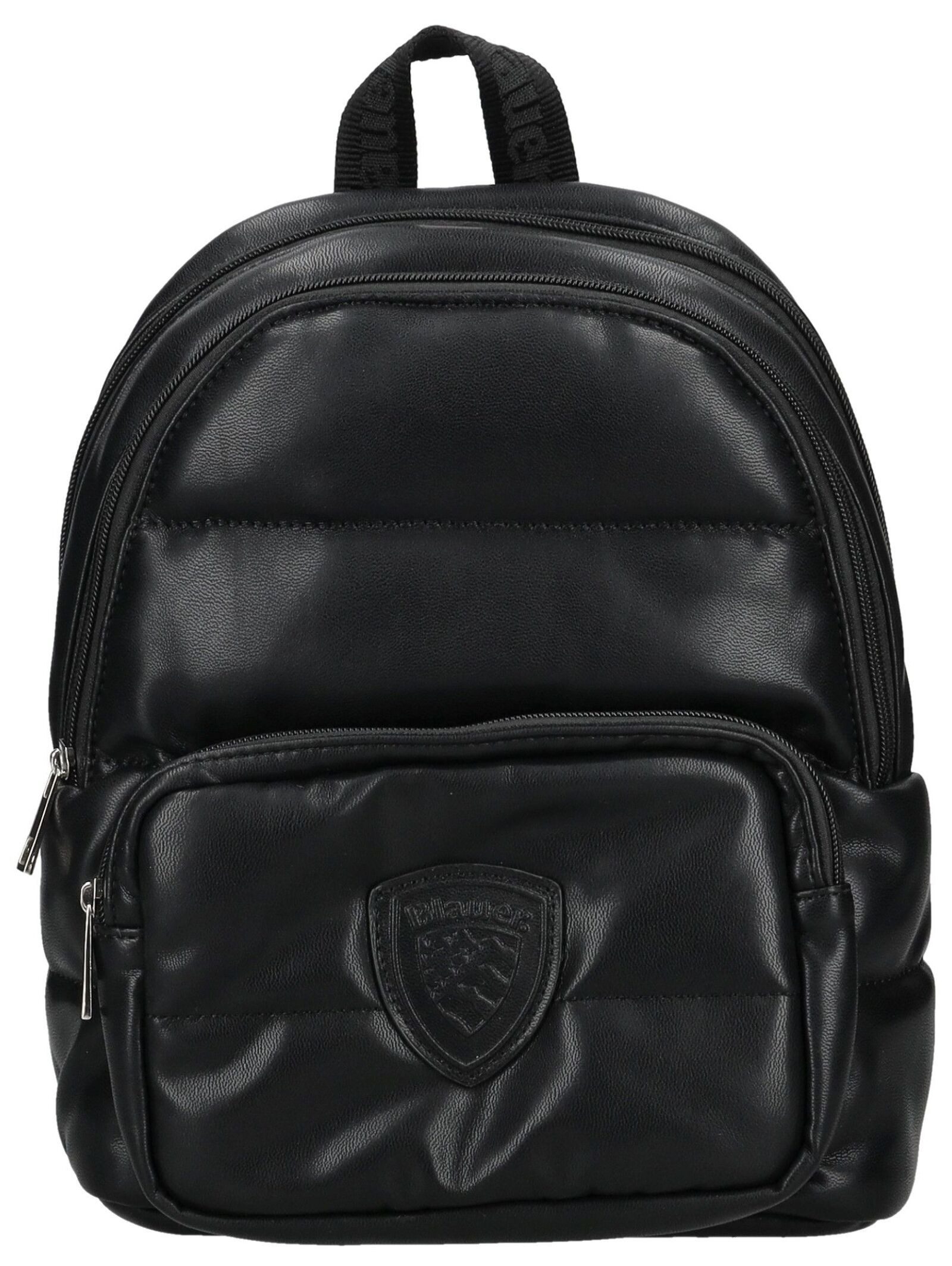 Blauer Freizeitrucksack Taschen Lederimitat .