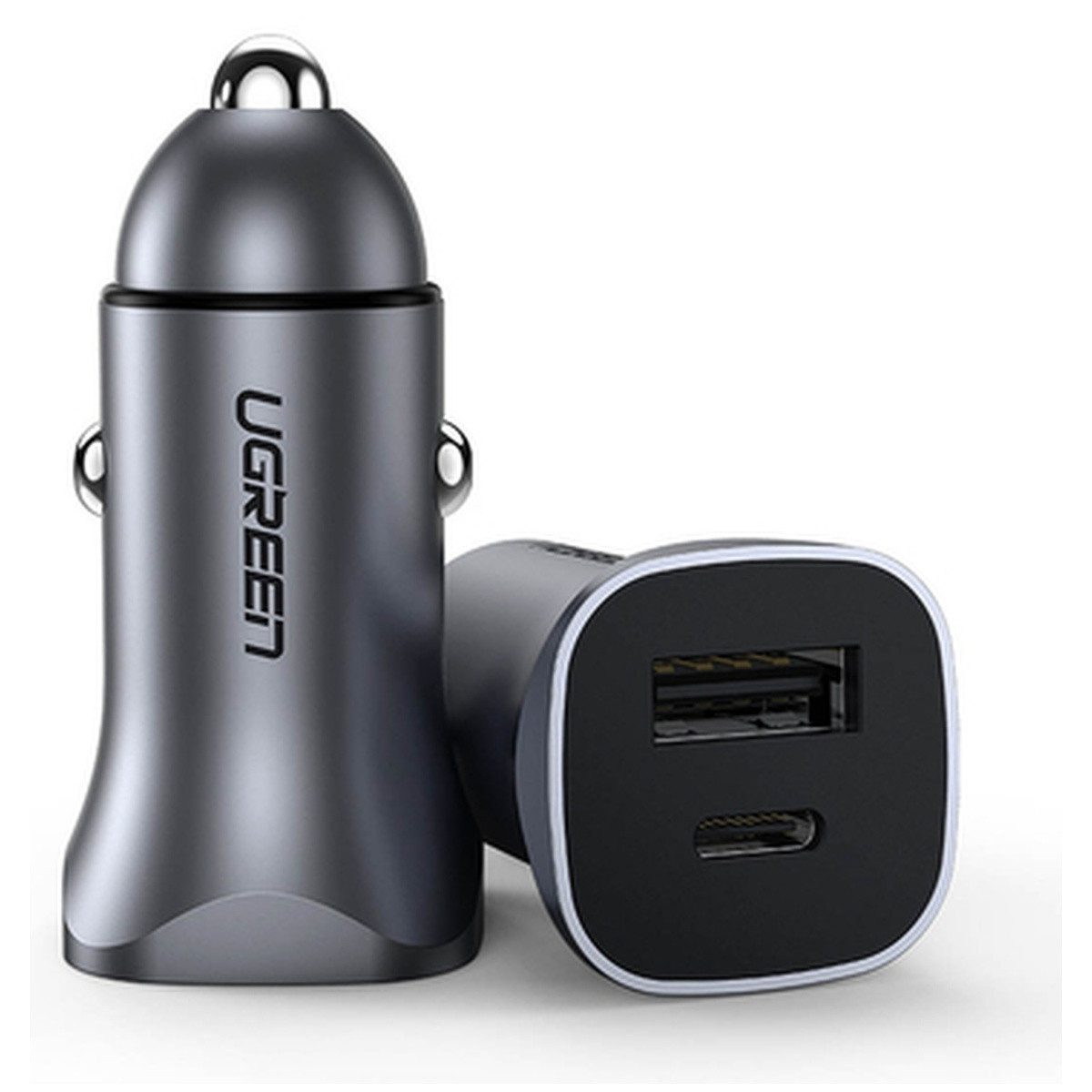 UGREEN Ugreen CD130 USB-A USB-C 30 W AutoLadegerät Smartphone-Ladegerät