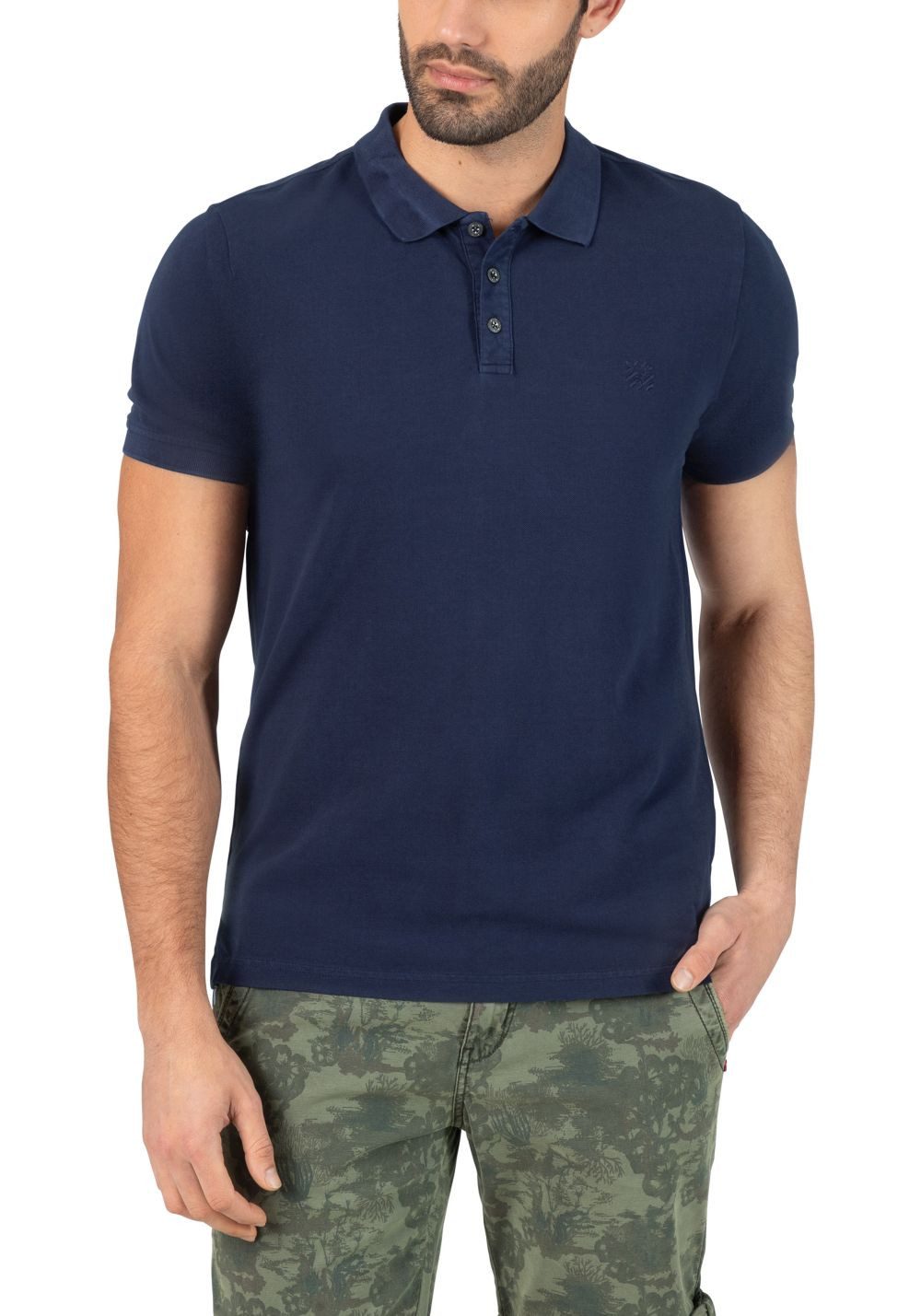 6018-3887 Washed Dark Blue