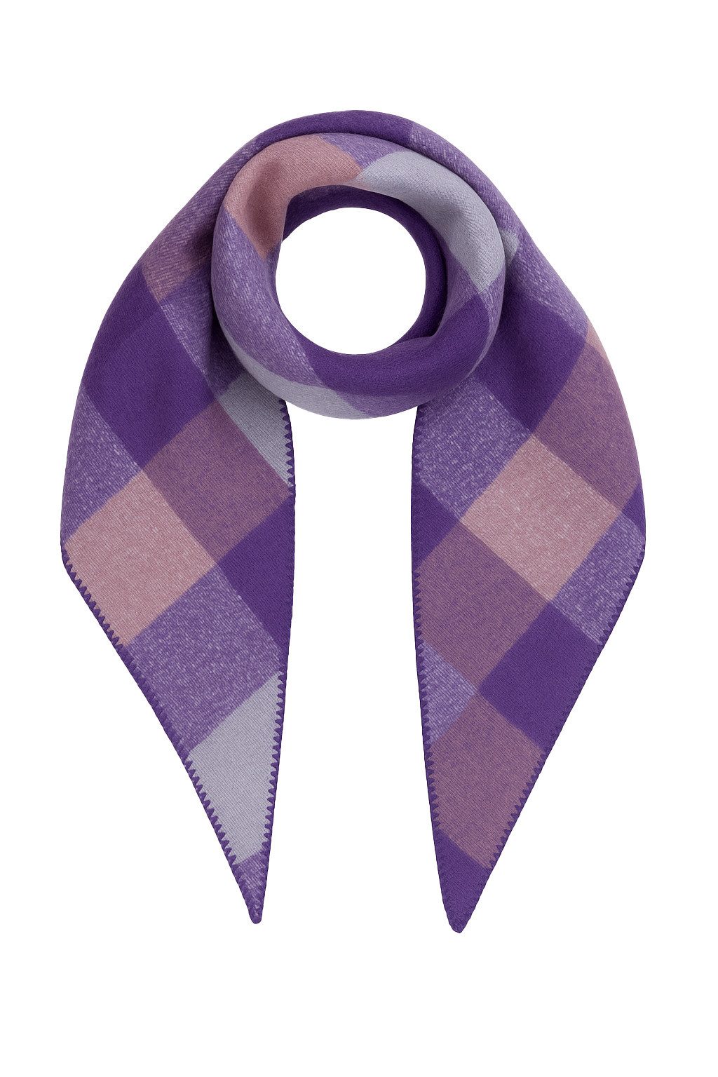 Modeschal Weicher Schal mit Fransen - Leicht und stylisch - Accessoire