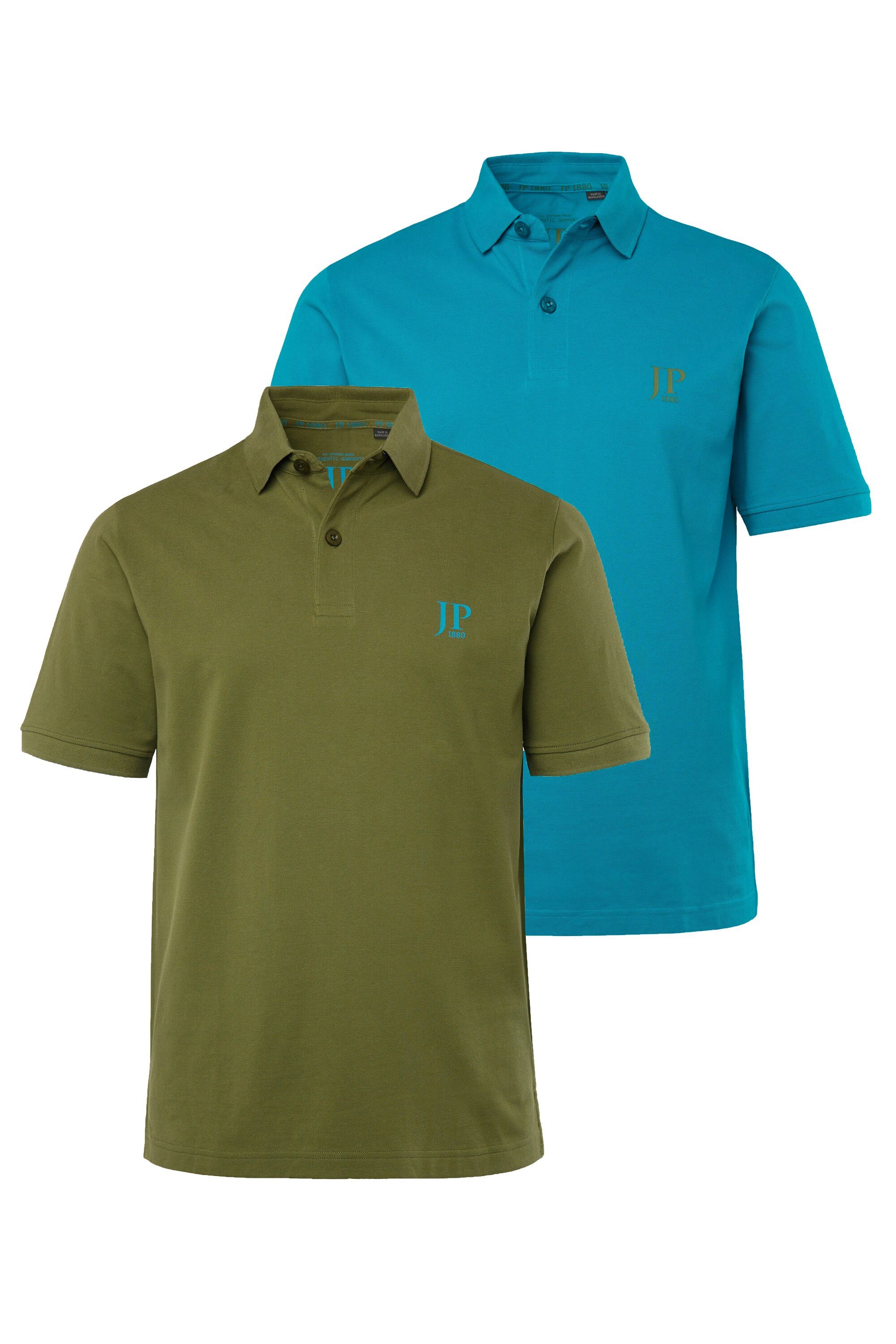 JP1880 Poloshirt Poloshirts Basic 2er-Pack Piqué günstig online kaufen