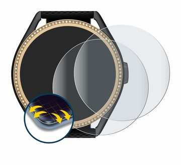 BROTECT Full-Screen Schutzfolie für Michael Kors Access MKGO Gen 5E MKT 5118, Displayschutzfolie, 2 Stück, 3D Curved matt entspiegelt Full-Screen Anti-Reflex