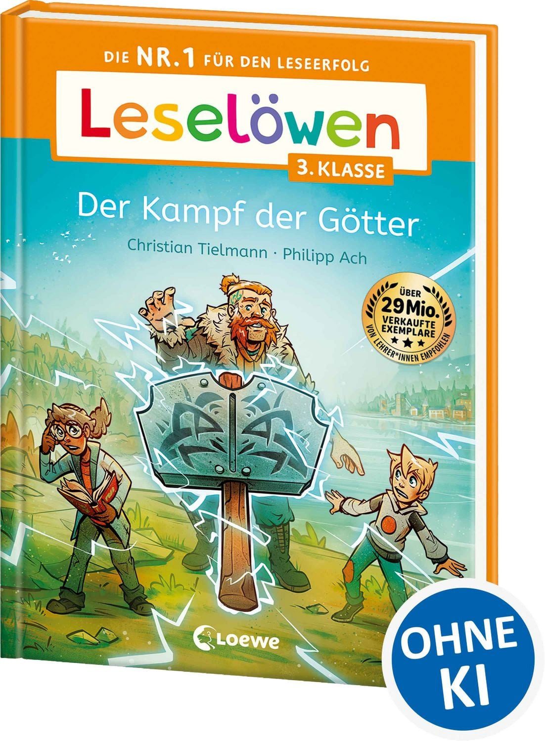 Leselöwen 3. Klasse - Der Kampf der Götter / Christian Tielmann