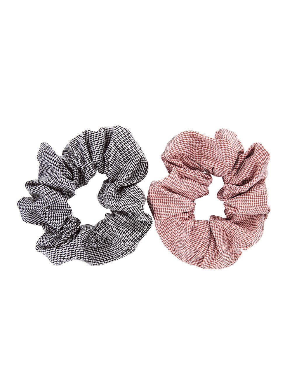 axy Haargummi XXL Scrunchie Haargummis Set, Doppelpack, 2-tlg., 2-Teiliges Scrunchies Haargummis Set, Damen Zopfgummi Haarteil Haarband Zopfhalter