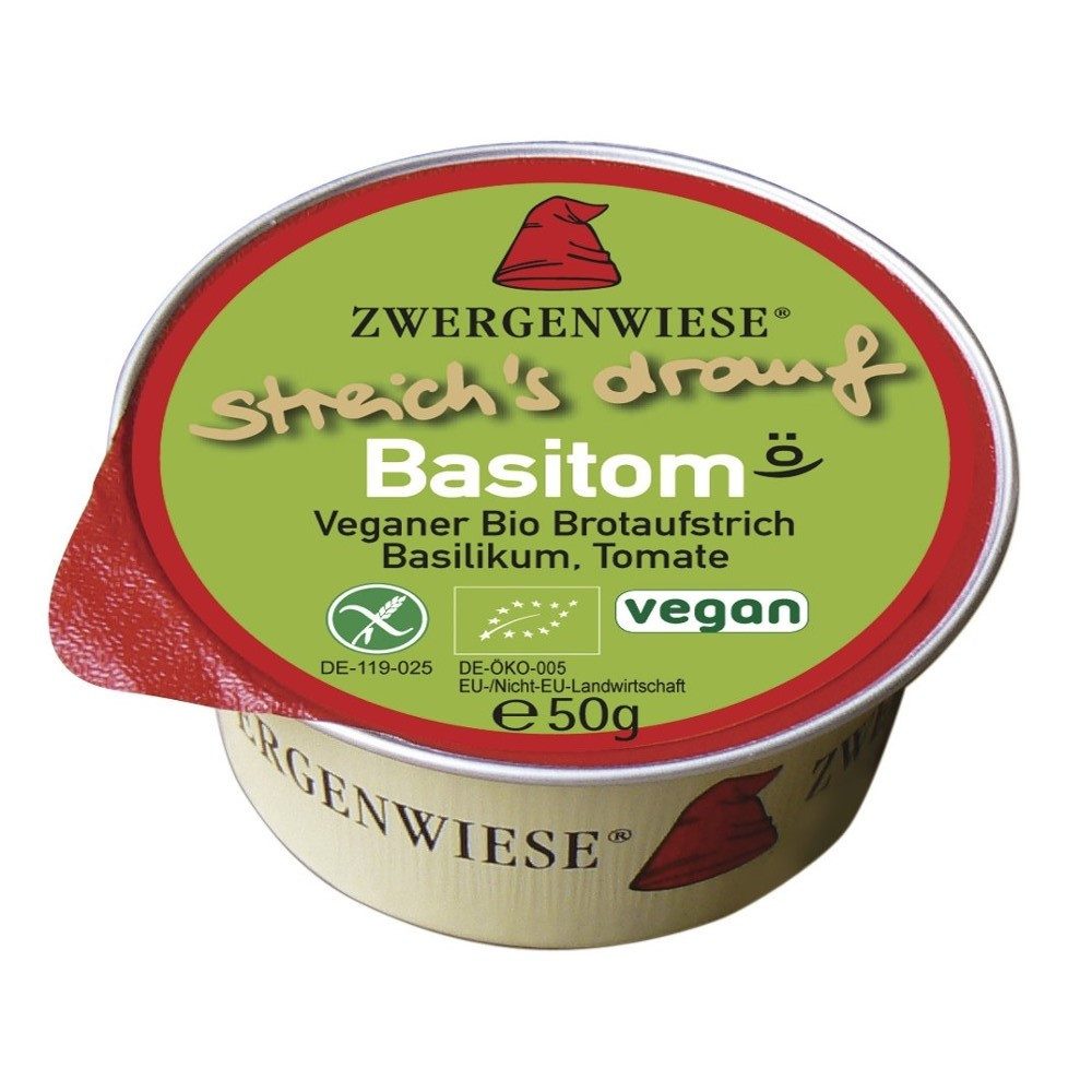 Zwergenwiese Herzhafter Brotaufstrich Streich's drauf klein - Basitom 50g