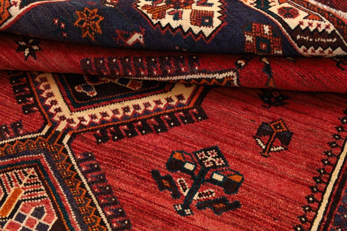 Orientteppich Shiraz 160x246 / Höhe: Trading, Orientteppich Handgeknüpfter 10 Nain rechteckig, Perserteppich, mm