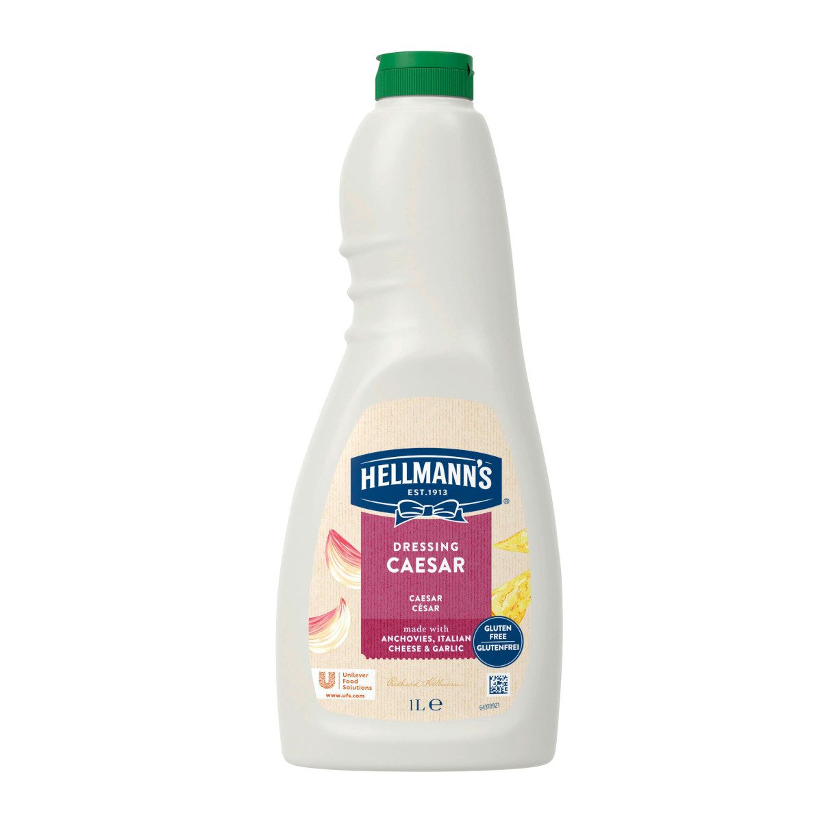 HELLMANN'S Saucen, Hellmann's Caesar Dressing Flasche schmackhafte Sauce 1000ml
