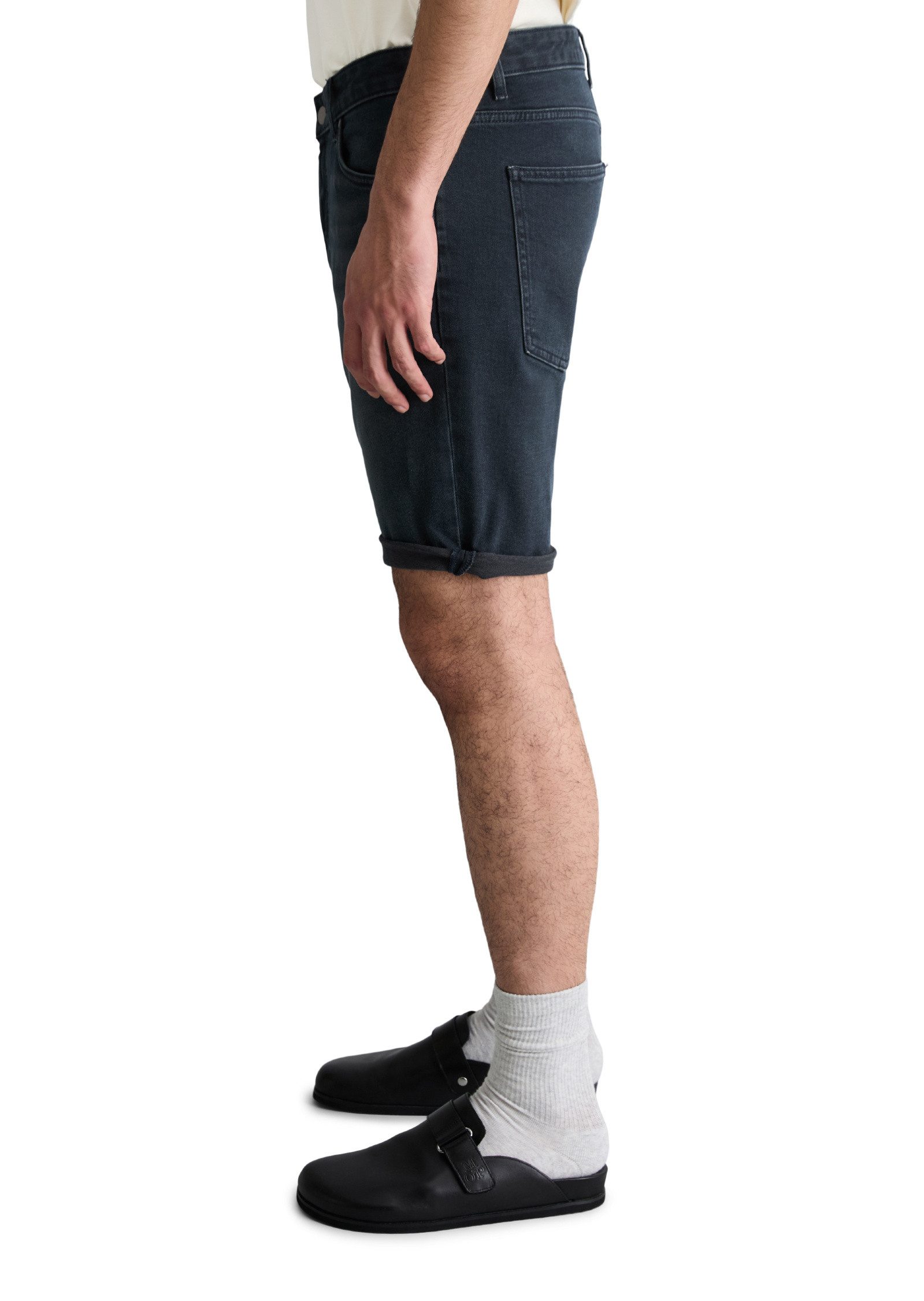 Marc O'Polo DENIM Shorts aus Bio-Baumwoll-Mix
