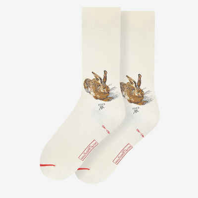 MuseARTa Freizeitsocken Musearta Socken Feldhase (1 Paar, 1-Paar, 1 Paar)