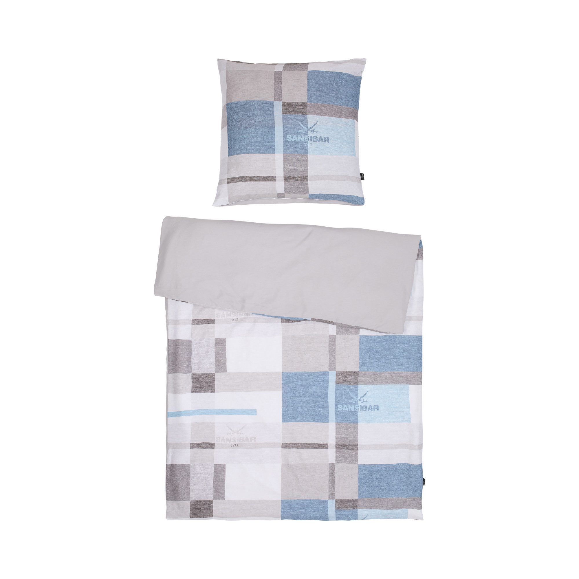 Sansibar Sylt Wendebettwäsche Bettwäsche Sansibar Cliff (2 tlg), Baumwolle, günstig online kaufen