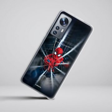 DeinDesign Handyhülle Marvel Kinofilm Spider-Man Webs In Action, Xiaomi 12 5G Silikon Hülle Bumper Case Handy Schutzhülle