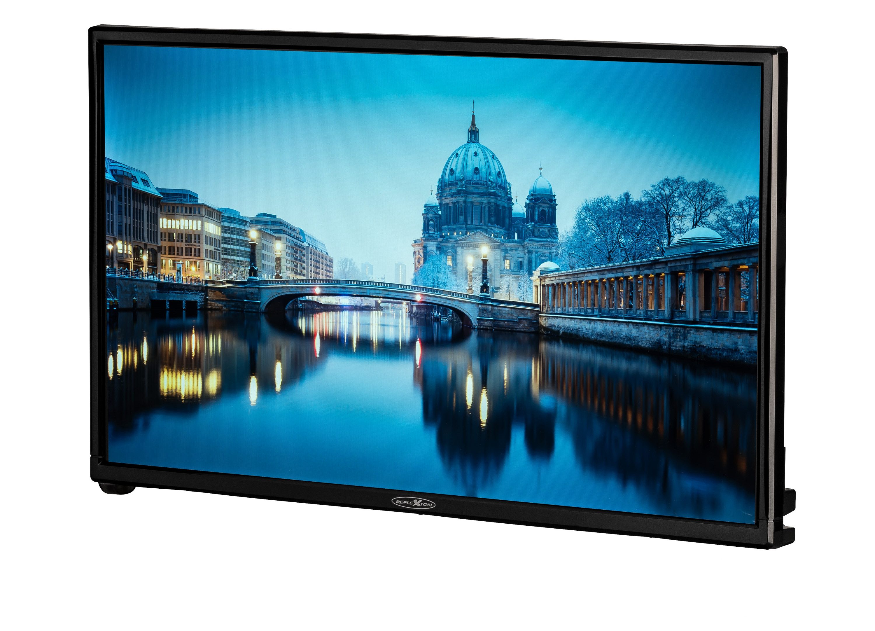 Reflexion LED22IBT LED-Fernseher (55,00 cm/22 Zoll, Full HD, Smart-TV, powered by webOS Hub (LG), DC IN 12 Volt, Netzteil 230 Volt, DVB-T2HD/S2/C, Bluetooth, WLAN)