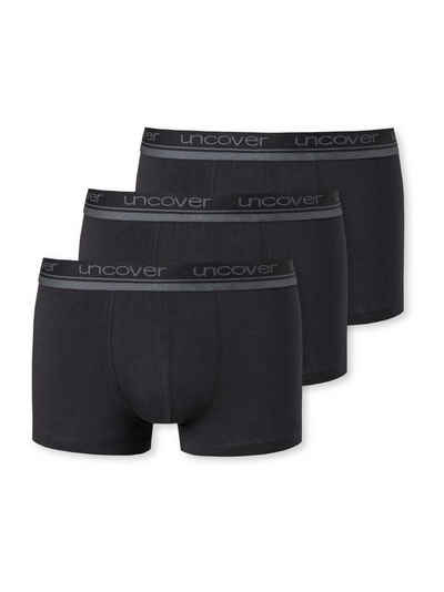 uncover by SCHIESSER Retro Boxer »3-Pack 'Cotton Stretch'« (3-St)