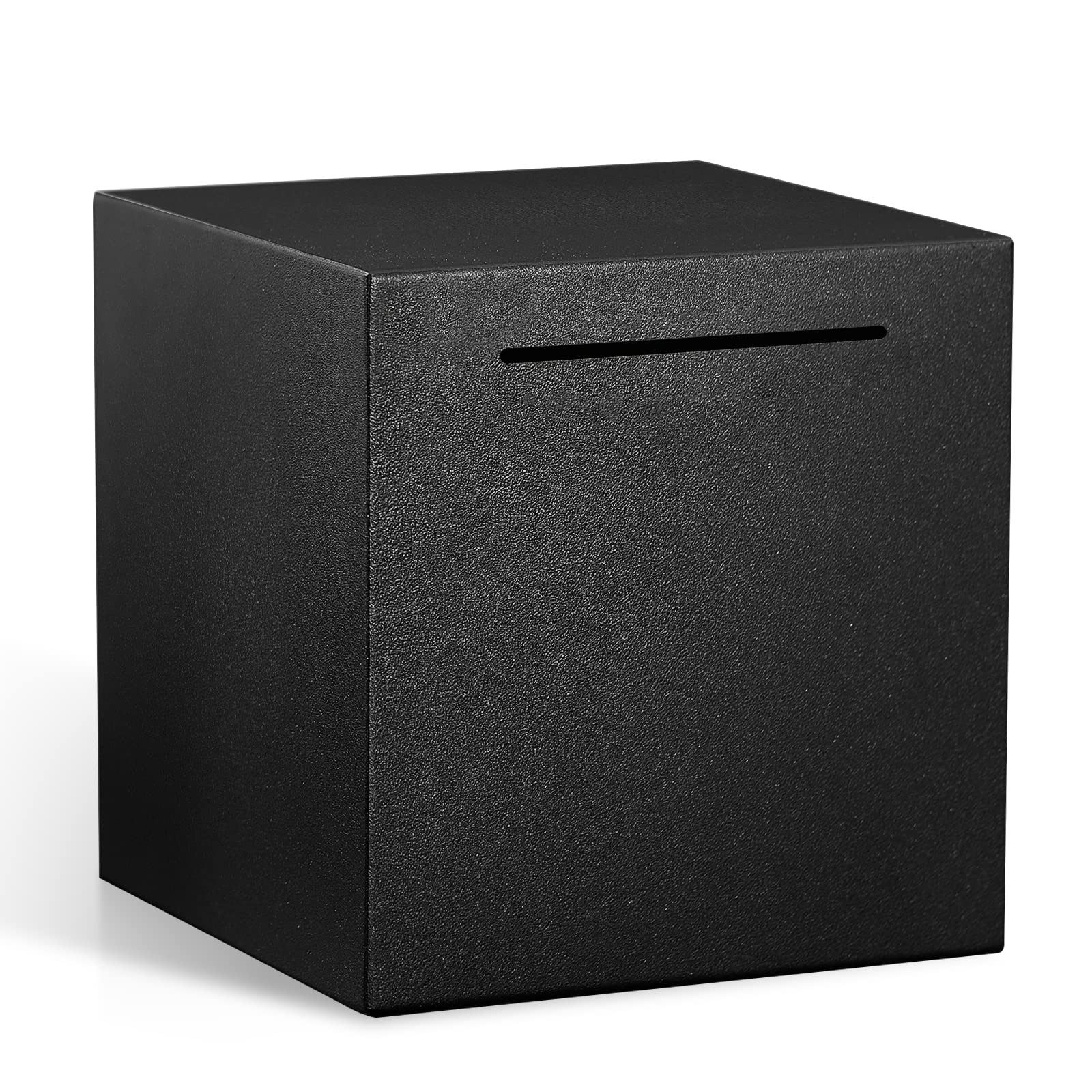 BlingBin Spardose Nicht Zum öffnen, Mattiertes Sparschwein, Schwarz, (1er S günstig online kaufen