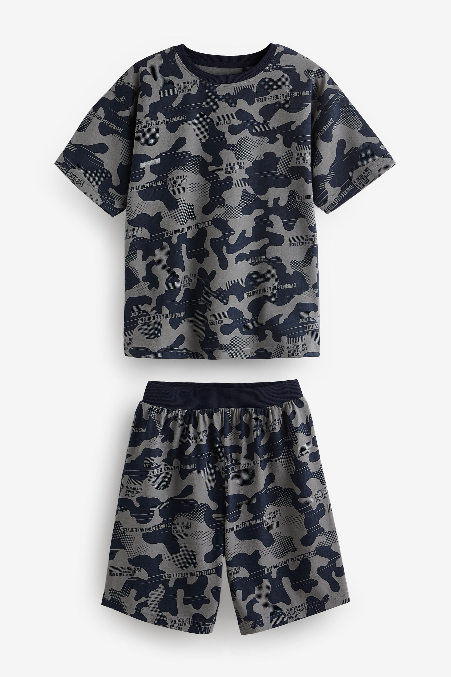 Next Pyjama Kurzer Schlafanzug im 3er-Pack (6 tlg) – Bild 5 von 5