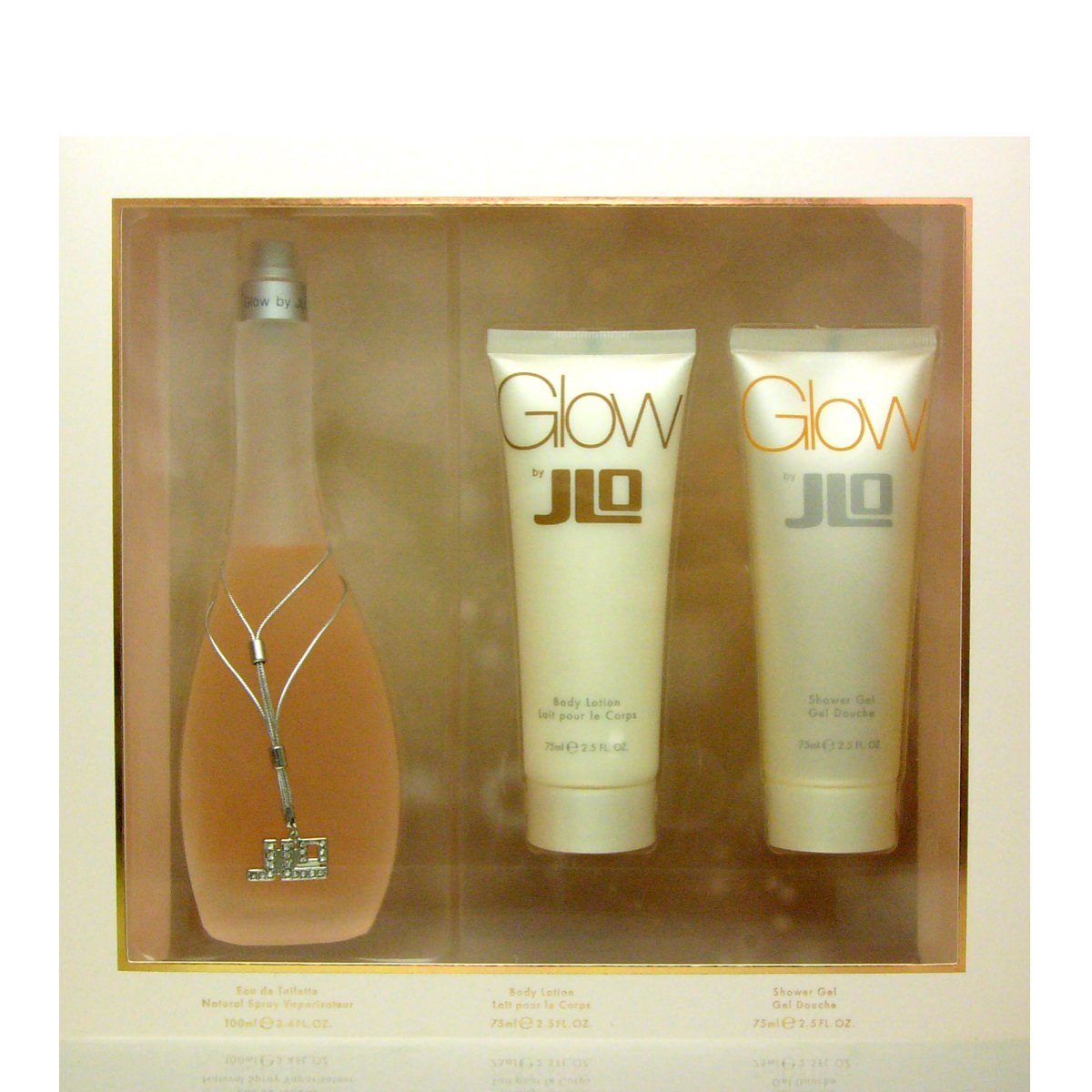 JENNIFER LOPEZ Duft-Set Jennifer Lopez Glow Set - EDT 100 ml + BL 75 ml + SG 75 ml